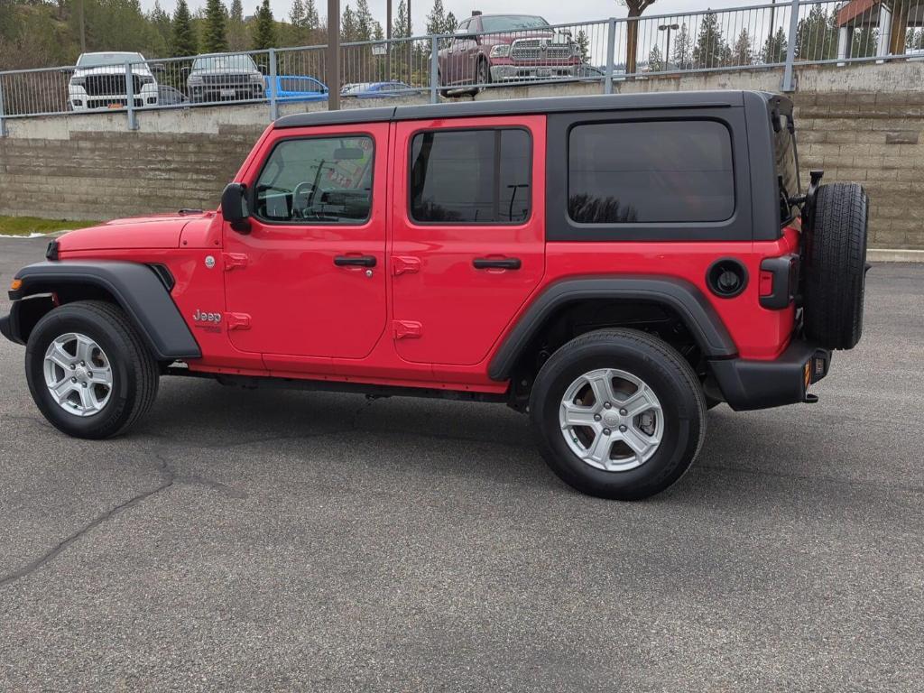 used 2020 Jeep Wrangler Unlimited car, priced at $30,000