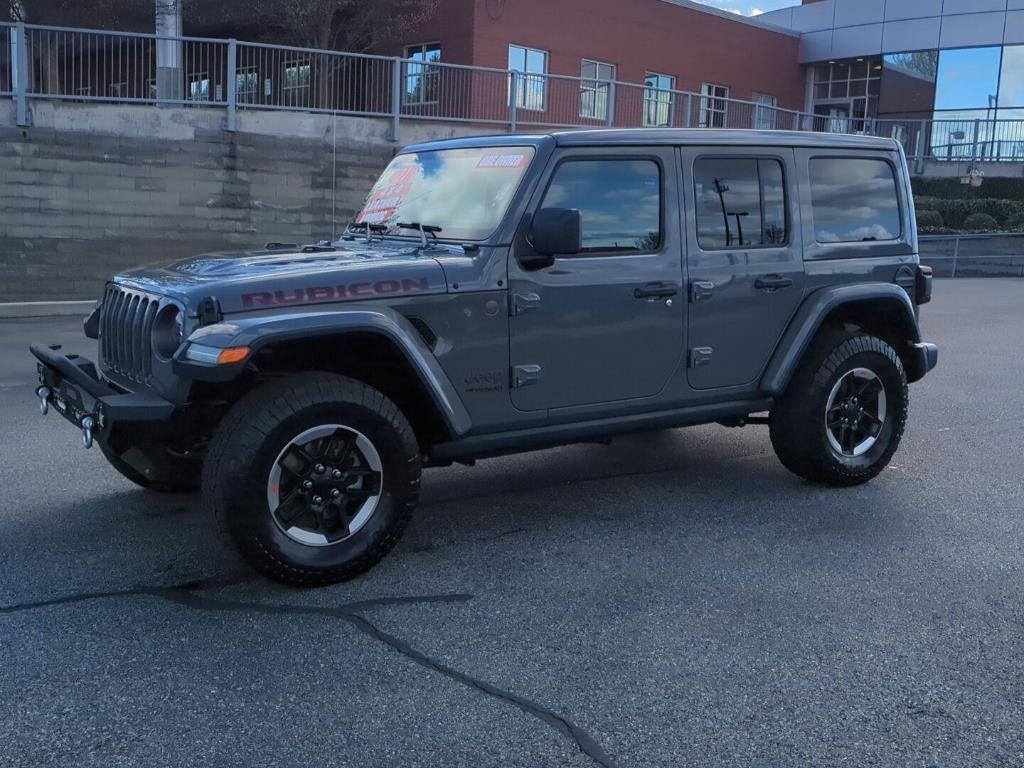 used 2021 Jeep Wrangler Unlimited car, priced at $35,000