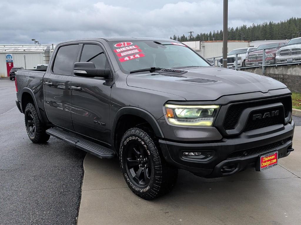 used 2021 Ram 1500 car, priced at $44,000