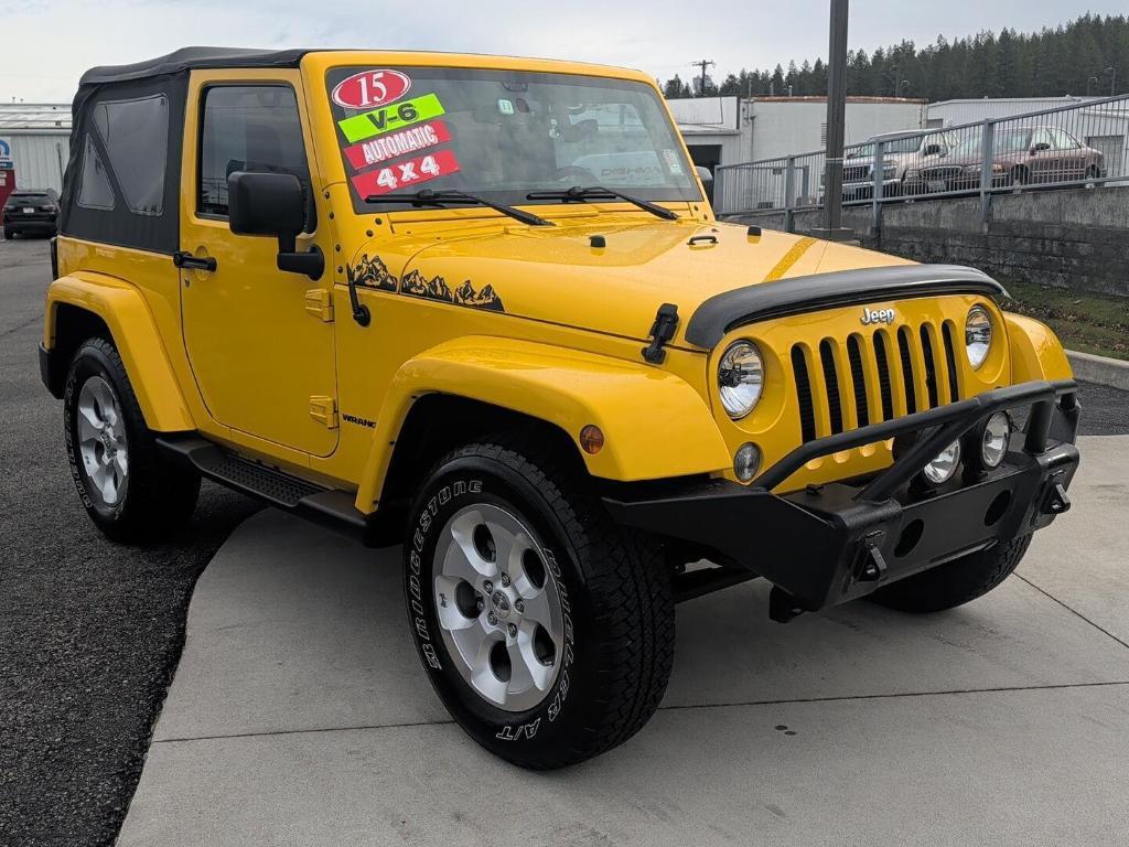 used 2015 Jeep Wrangler car, priced at $20,000