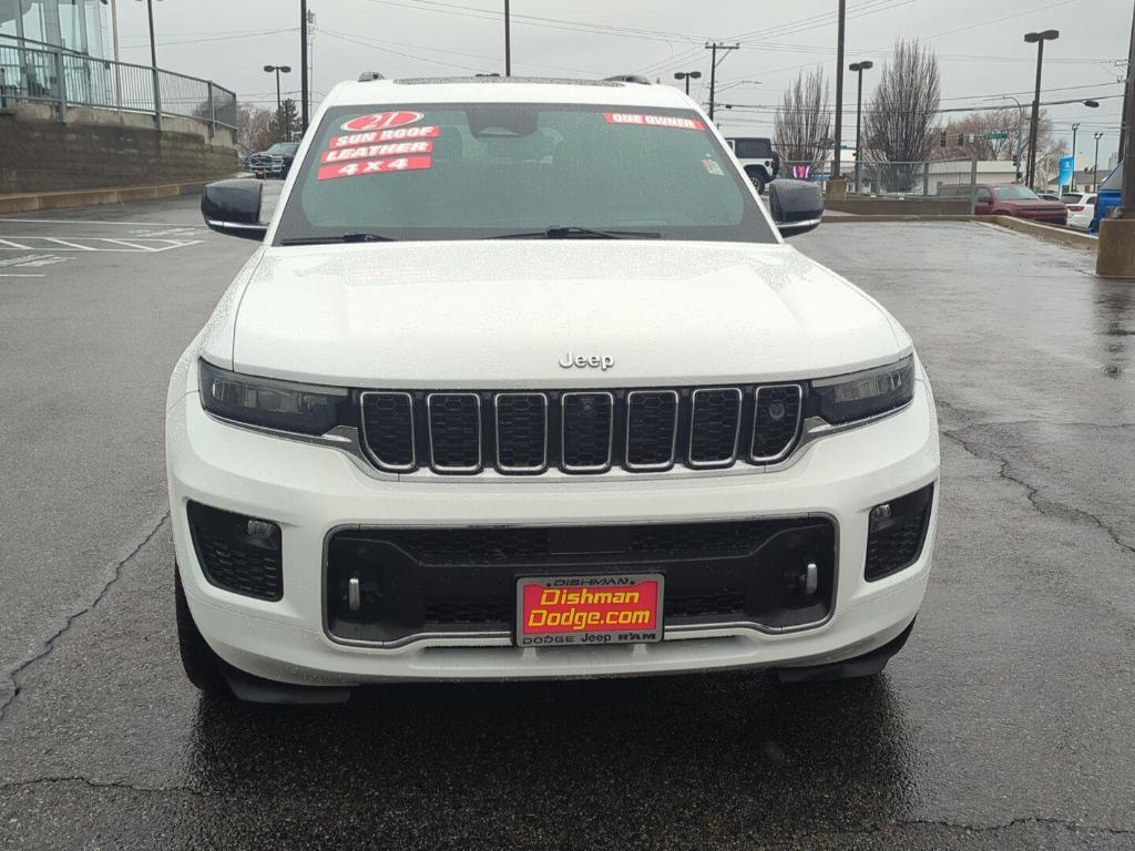 used 2021 Jeep Grand Cherokee L car, priced at $36,000