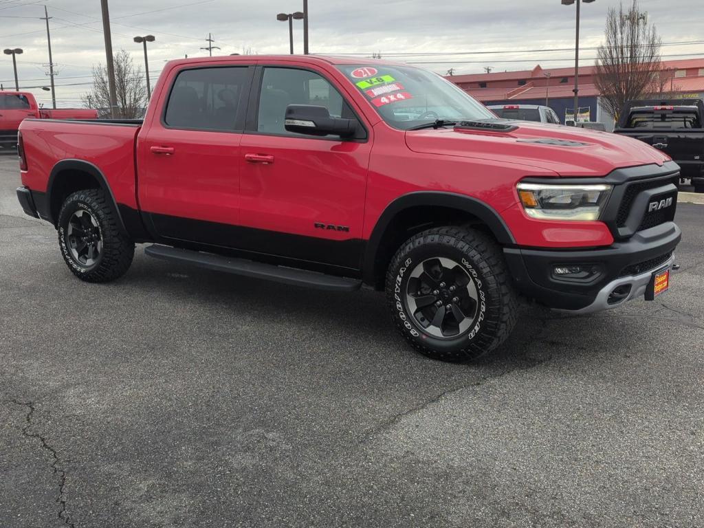 used 2021 Ram 1500 car, priced at $35,000