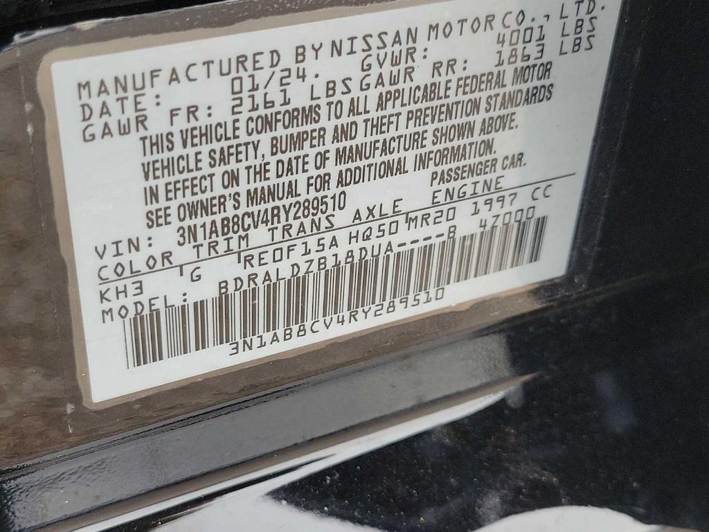 used 2024 Nissan Sentra car, priced at $19,999