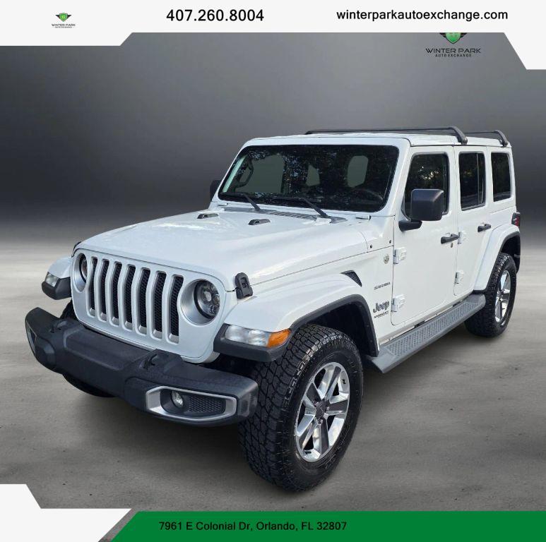 used 2018 Jeep Wrangler Unlimited car, priced at $20,588