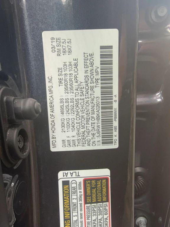 used 2019 Honda CR-V car, priced at $19,988
