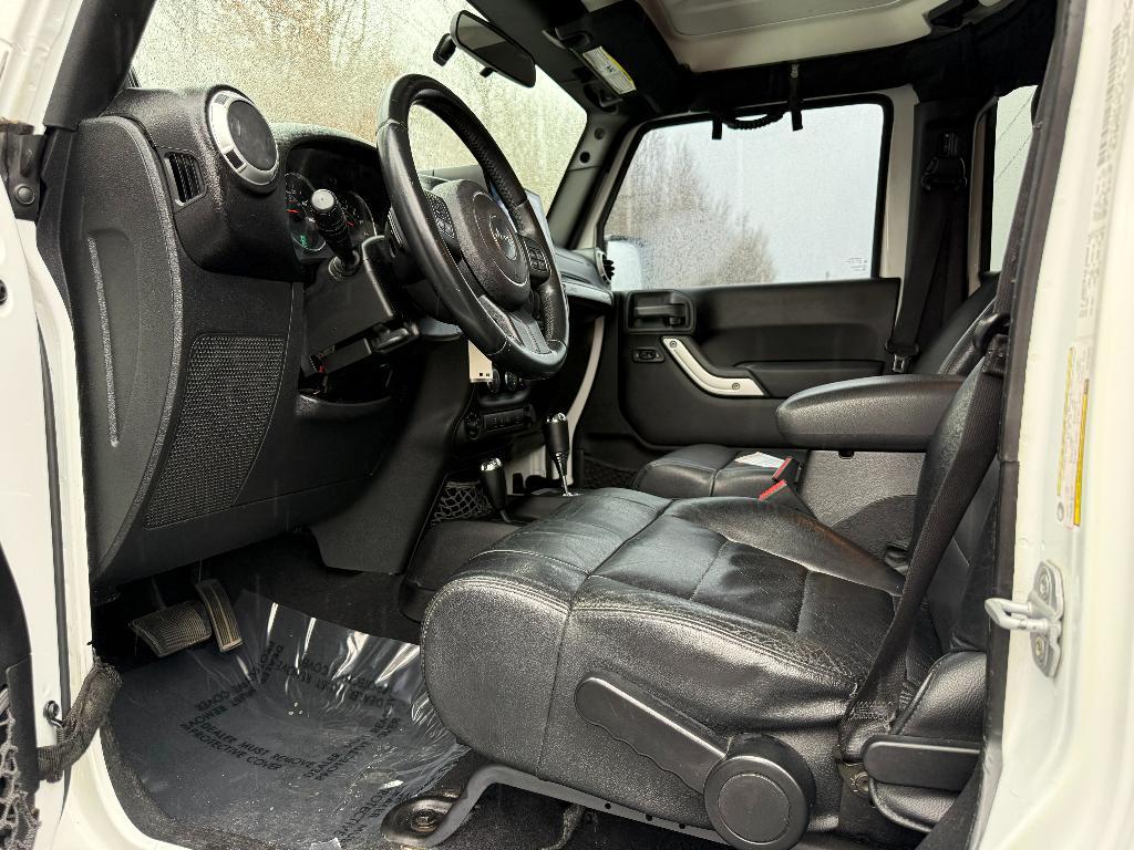used 2012 Jeep Wrangler Unlimited car, priced at $13,500