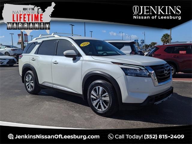 used 2024 Nissan Pathfinder car, priced at $30,450