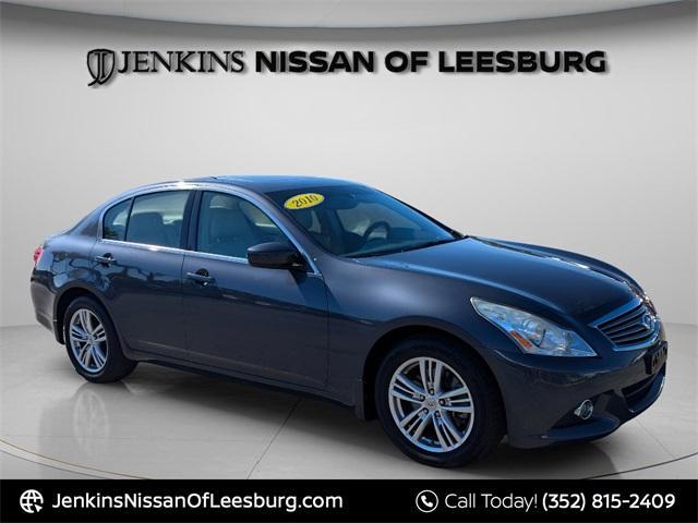 used 2010 INFINITI G37x car, priced at $8,420