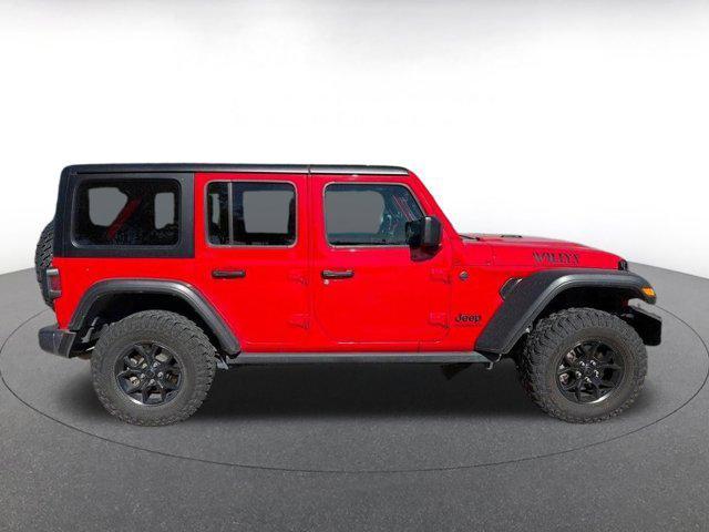 used 2025 Jeep Wrangler car, priced at $31,414