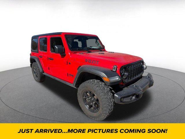 used 2025 Jeep Wrangler car, priced at $31,414