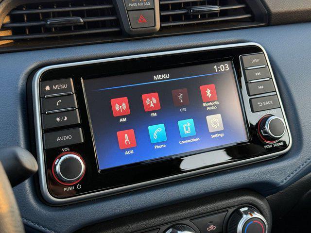 used 2025 Nissan Versa car, priced at $14,615