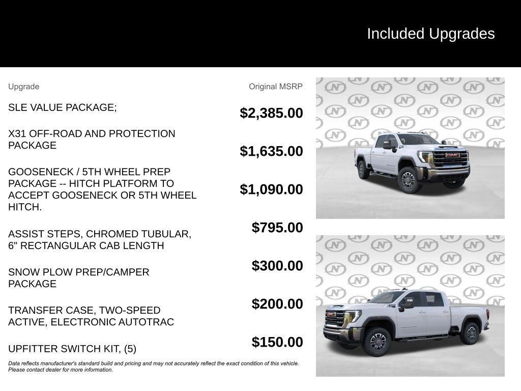 new 2026 GMC Sierra 2500 car, priced at $64,215
