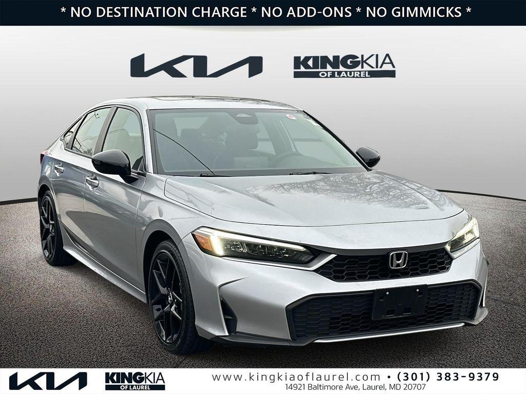 used 2025 Honda Civic Hybrid car, priced at $28,000