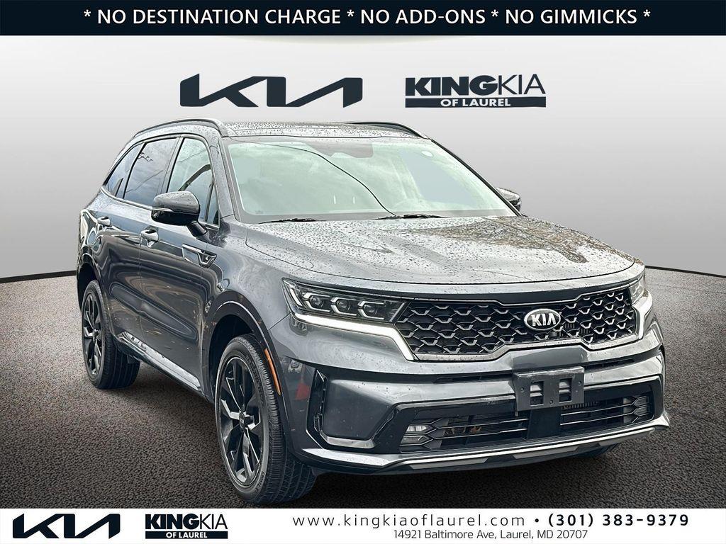 used 2021 Kia Sorento car, priced at $22,000