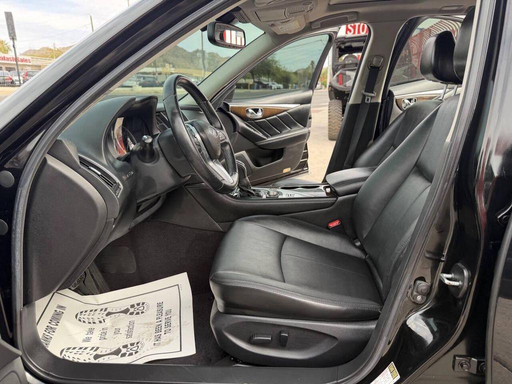 used 2018 INFINITI Q50 car, priced at $14,000
