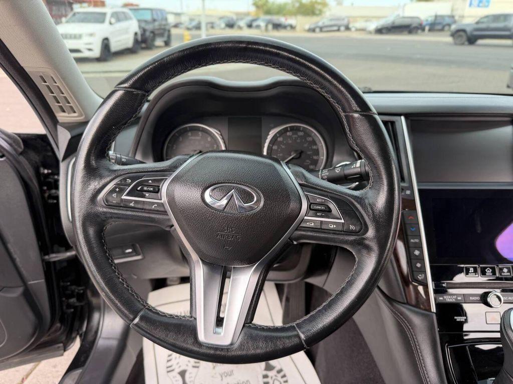 used 2018 INFINITI Q50 car, priced at $14,000