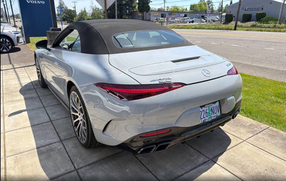 used 2022 Mercedes-Benz AMG SL 55 car, priced at $97,000