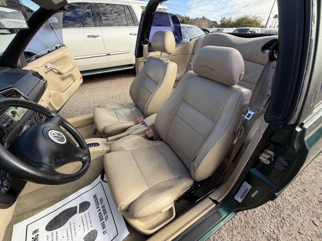 used 1999 Volkswagen Cabrio car, priced at $7,000