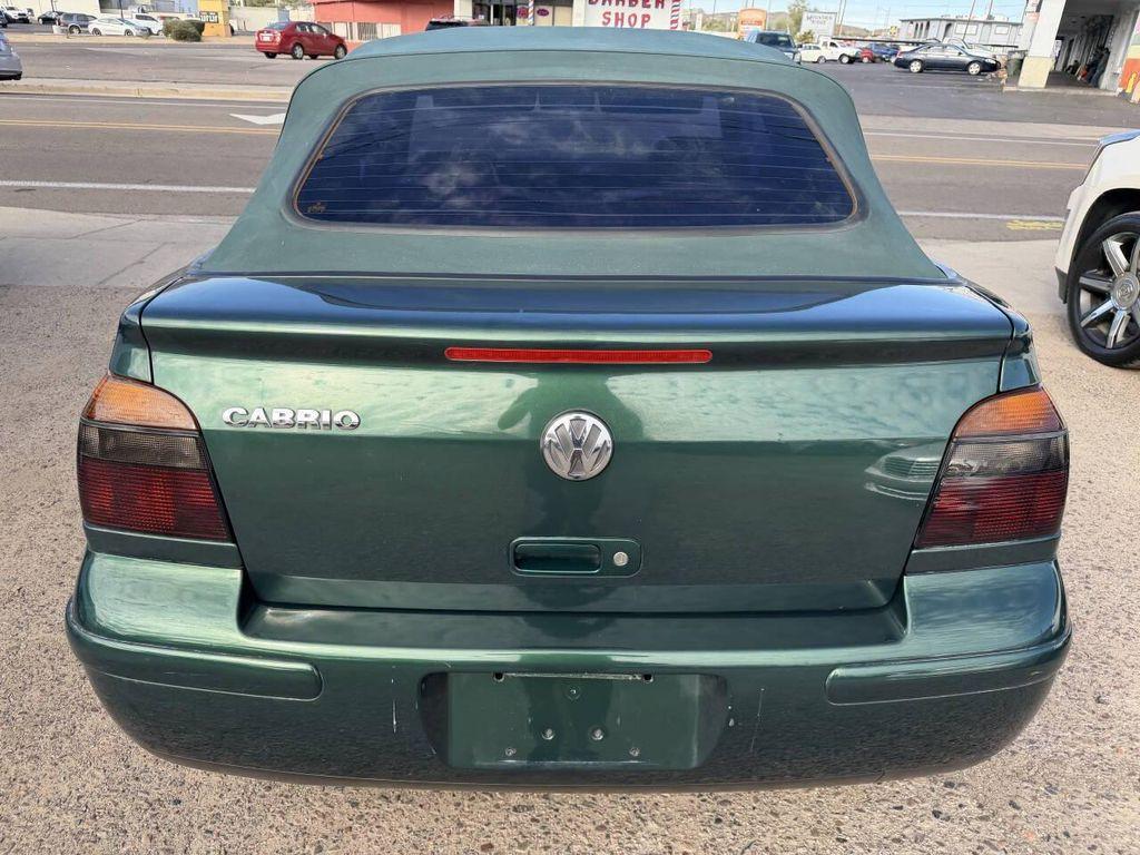 used 1999 Volkswagen Cabrio car, priced at $7,000