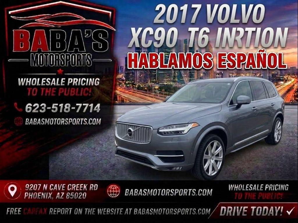 used 2017 Volvo XC90 car, priced at $14,000