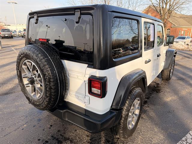 used 2024 Jeep Wrangler car, priced at $34,600
