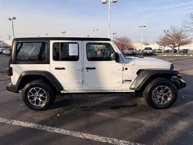 used 2024 Jeep Wrangler car, priced at $34,600