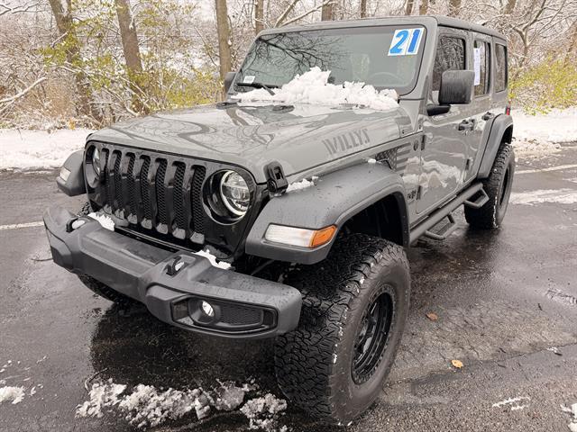 used 2021 Jeep Wrangler car, priced at $26,700