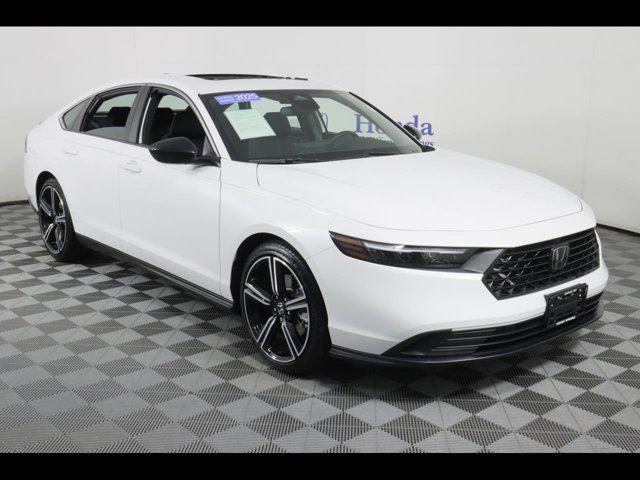 used 2025 Honda Accord Hybrid car, priced at $34,575