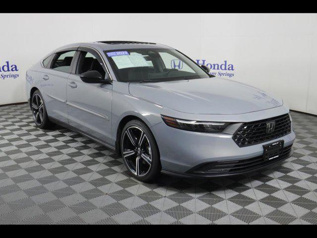 used 2023 Honda Accord Hybrid car, priced at $27,875