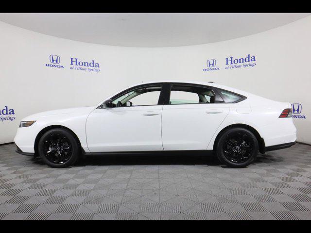 new 2025 Honda Accord car, priced at $32,210
