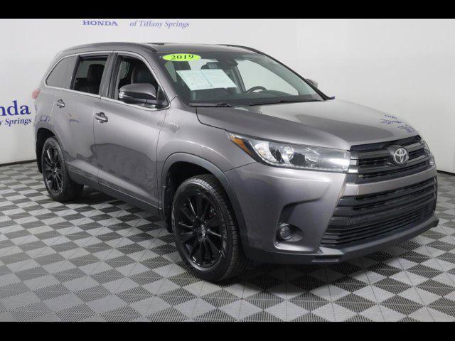used 2019 Toyota Highlander car, priced at $23,875