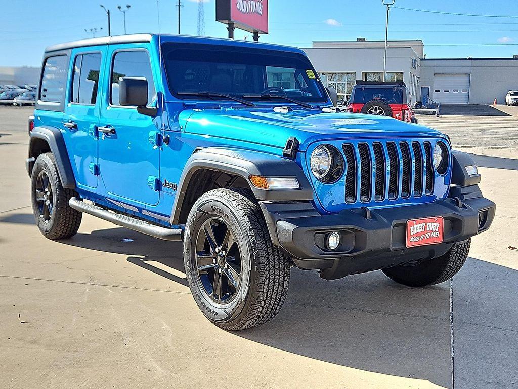 used 2022 Jeep Wrangler Unlimited car, priced at $26,980