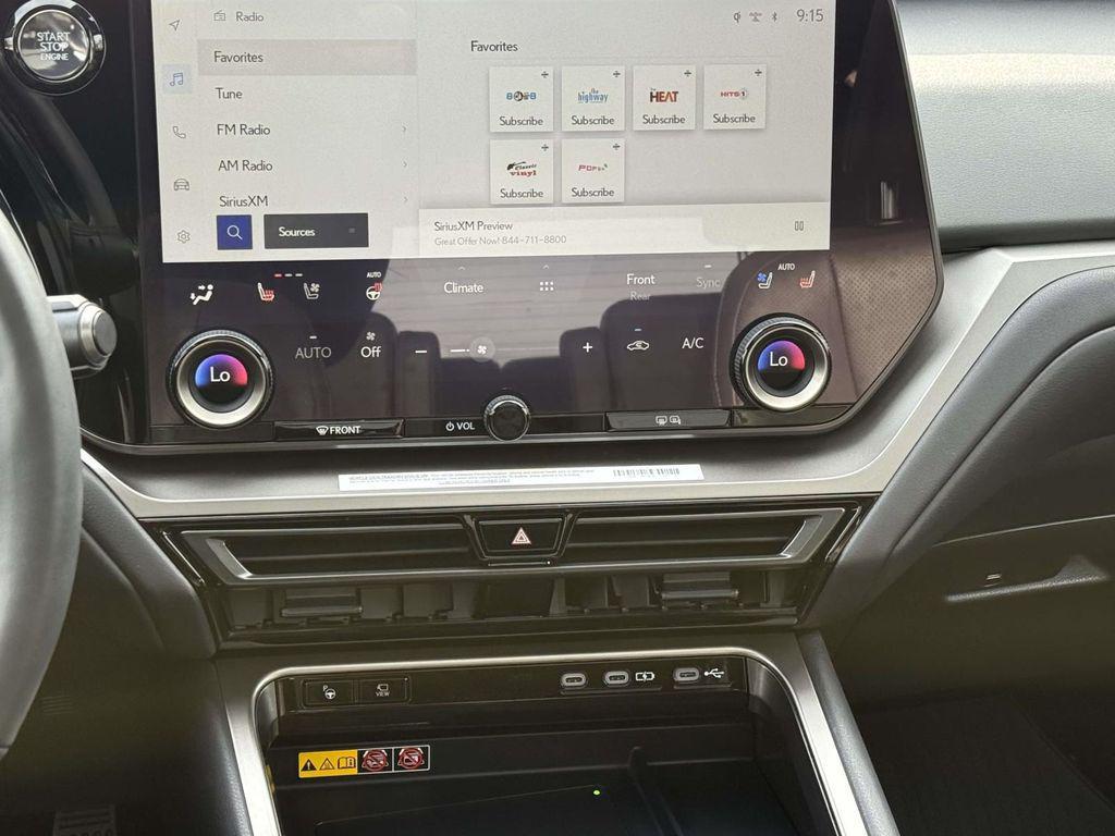 used 2024 Lexus TX 350 car, priced at $56,500