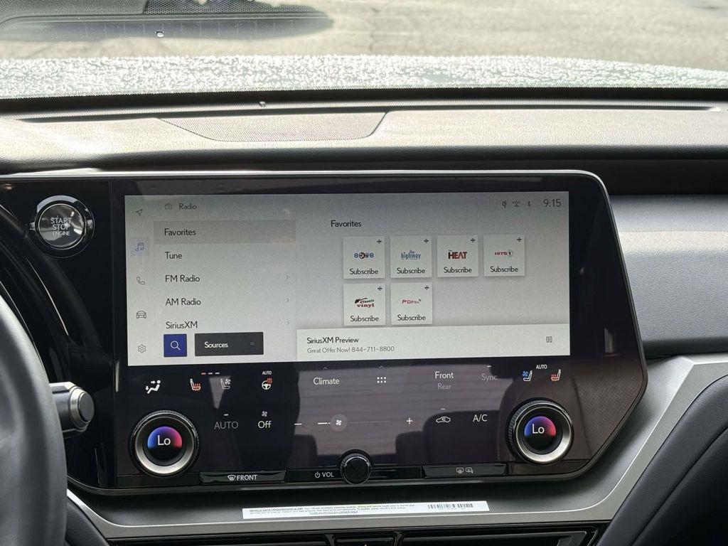 used 2024 Lexus TX 350 car, priced at $56,500