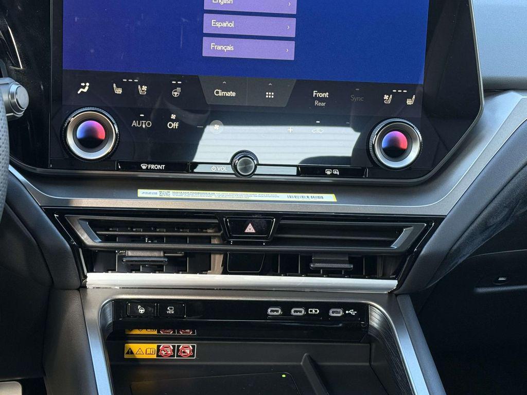 new 2026 Lexus TX 500h car, priced at $75,164