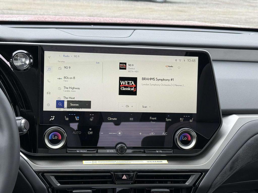 new 2026 Lexus TX 350 car, priced at $74,081