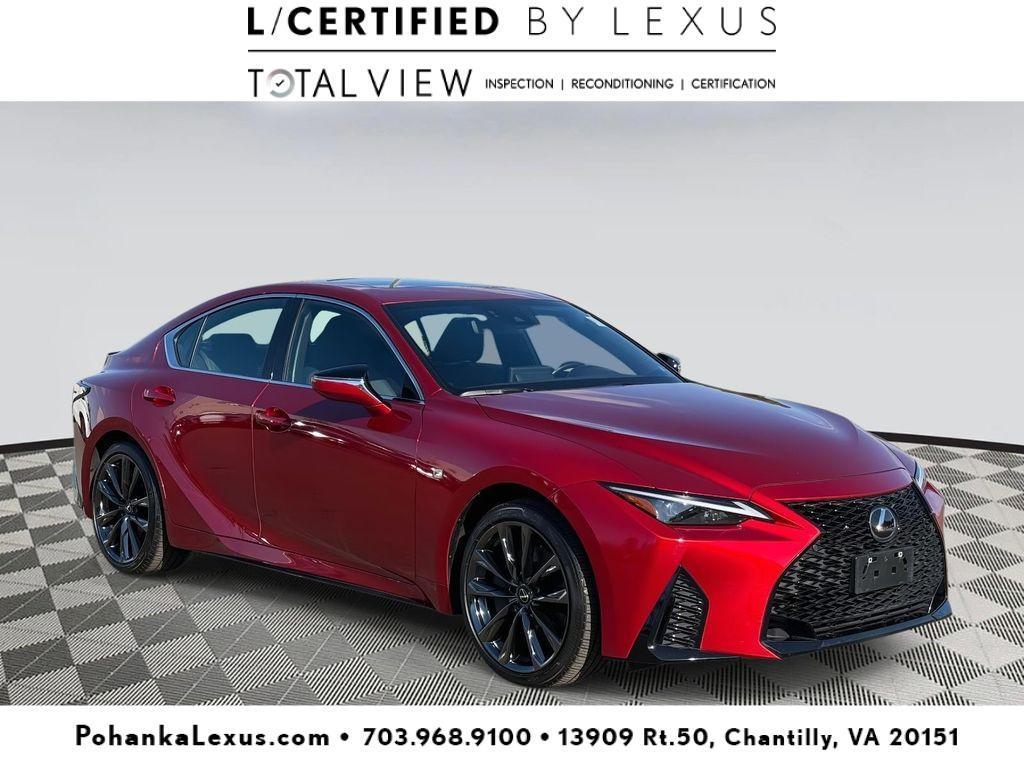 used 2024 Lexus IS 350 car, priced at $47,550