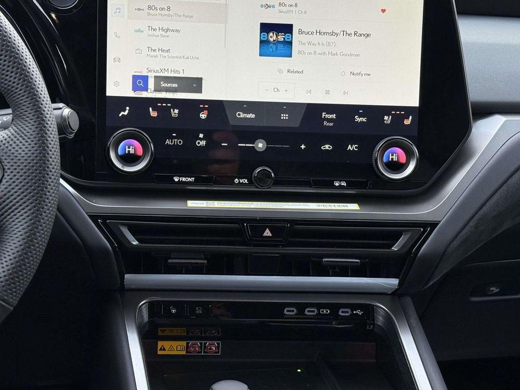 used 2025 Lexus TX 500h car, priced at $72,700