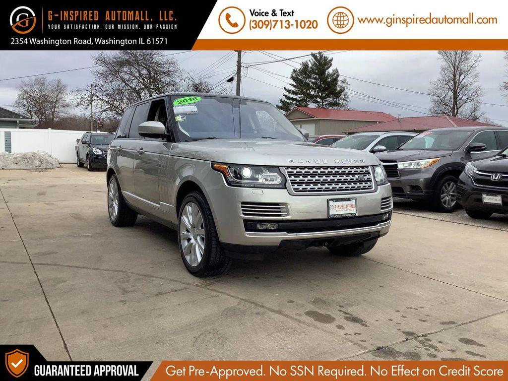 used 2016 Land Rover Range Rover car, priced at $15,995