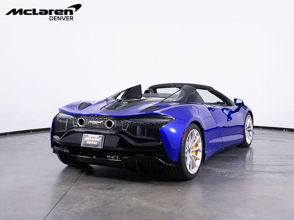 new 2025 McLaren Artura car, priced at $315,508