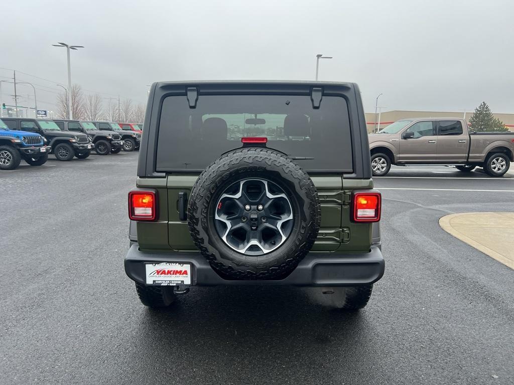 used 2021 Jeep Wrangler car, priced at $27,999