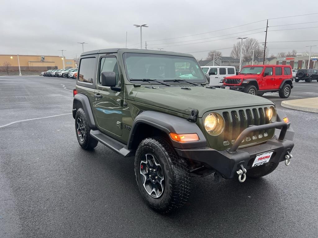 used 2021 Jeep Wrangler car, priced at $27,999