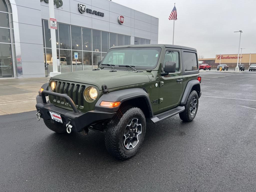 used 2021 Jeep Wrangler car, priced at $27,999