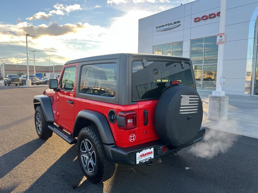 used 2020 Jeep Wrangler car, priced at $26,999