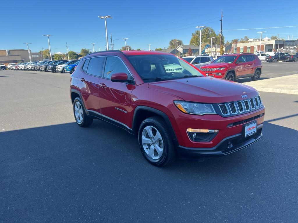 used 2021 Jeep Compass car, priced at $19,999