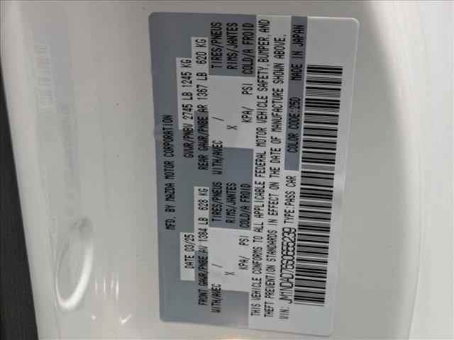 new 2025 Mazda MX-5 Miata car, priced at $35,944