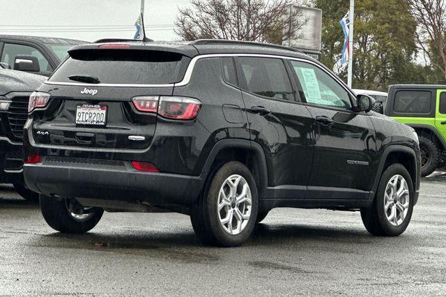 used 2025 Jeep Compass car, priced at $23,290