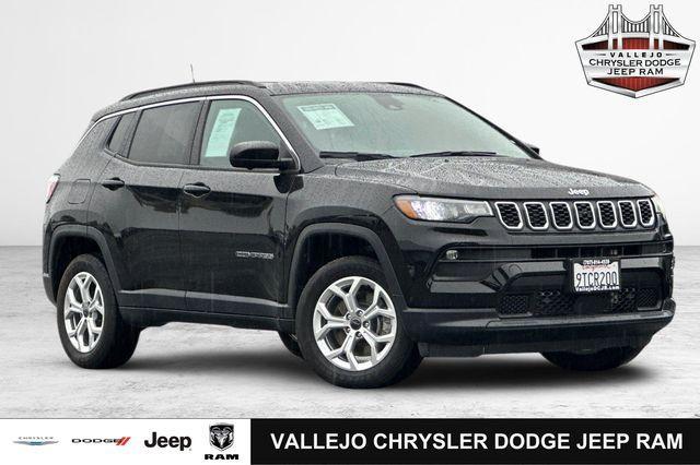 used 2025 Jeep Compass car, priced at $25,990