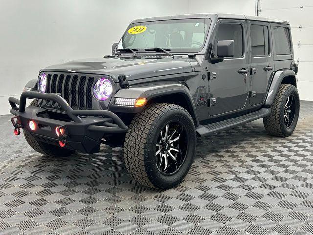 used 2020 Jeep Wrangler Unlimited car, priced at $29,160