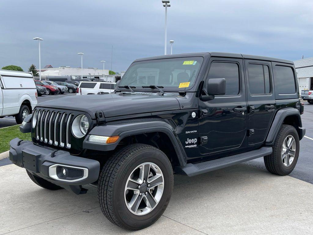 used 2021 Jeep Wrangler Unlimited car, priced at $30,900